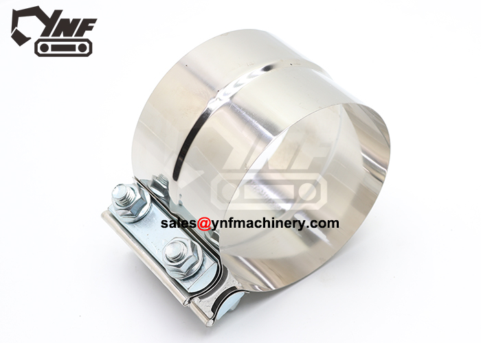 Excavator exhaust clamp SK200-8 muffler tube fixing bracket