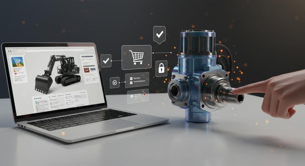 How to Safely Buy a Used Excavator Hydraulic Pump Online