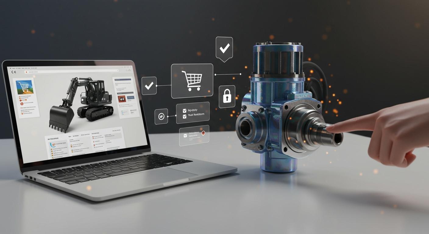 How to Safely Buy a Used Excavator Hydraulic Pump Online