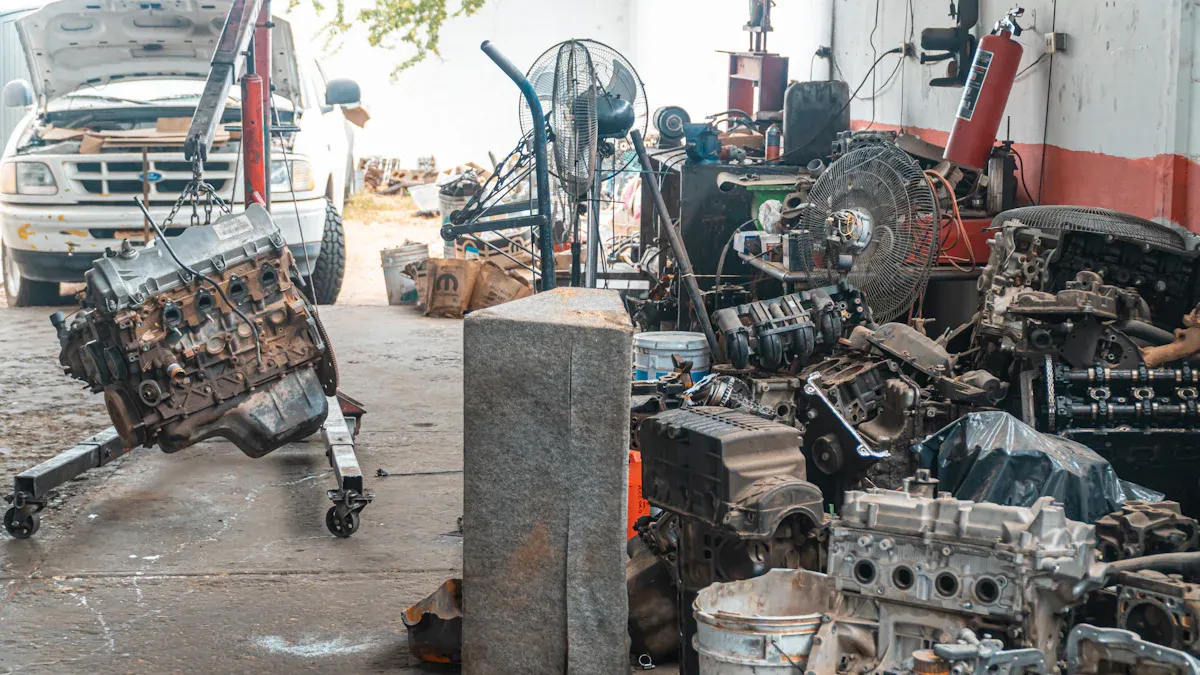 Excavator Engine Parts Replacement