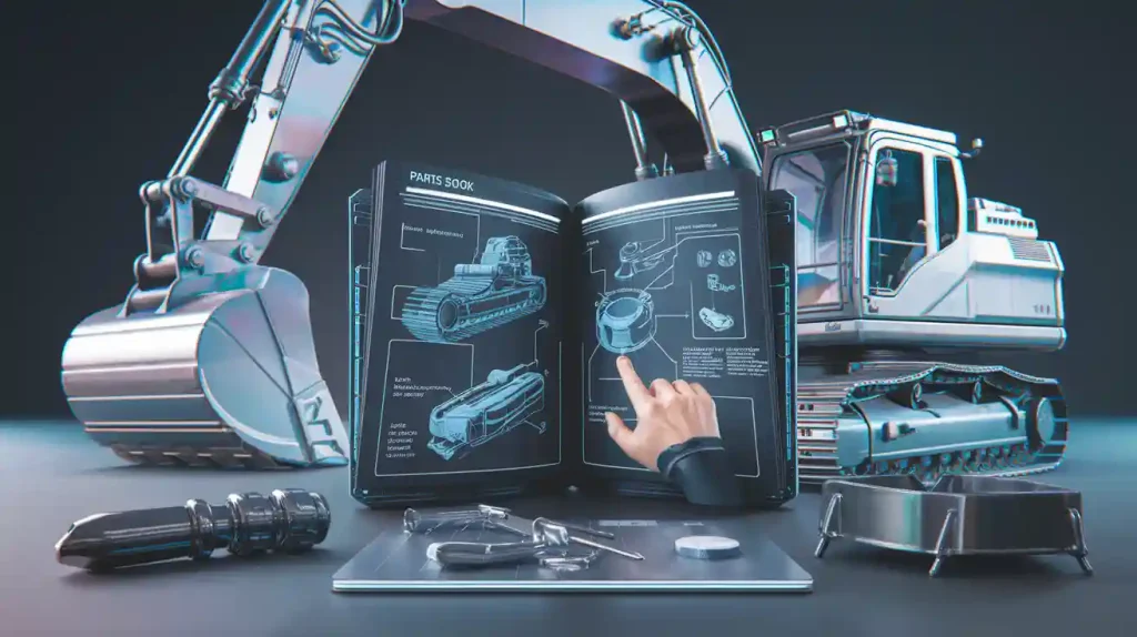 Case excavator parts book makes repairs easy