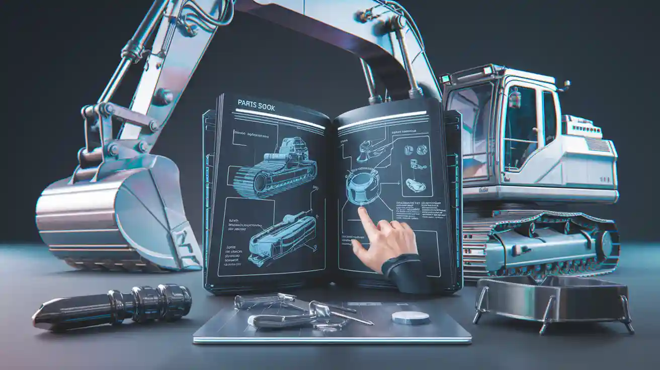 Case excavator parts book makes repairs easy