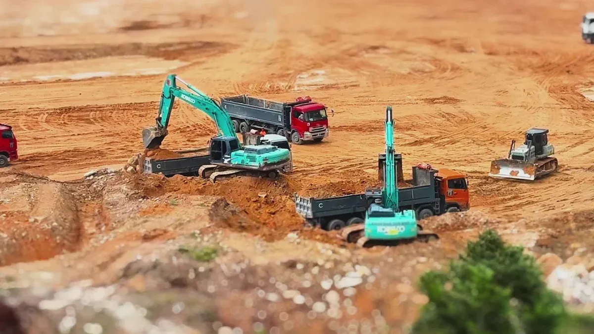 China Excavator Spare Parts Overview