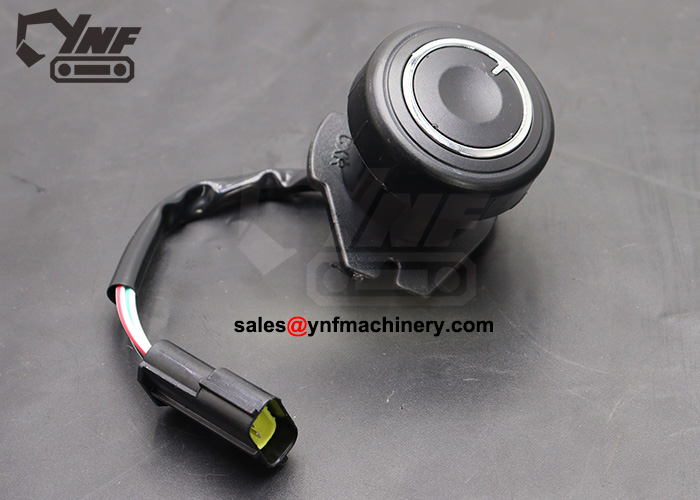 Daewoo excavator throttle knob 3 pins plug aftermarket spare part