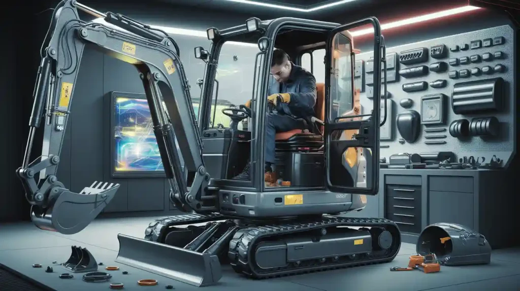 A Complete Guide to Mini Excavator Cabin Parts Replacement and Maintenance