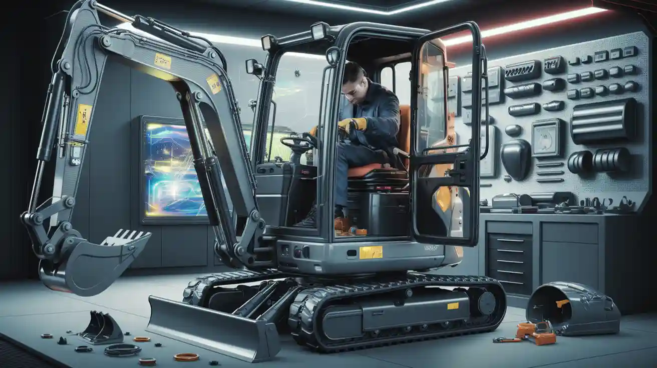 A Complete Guide to Mini Excavator Cabin Parts Replacement and Maintenance