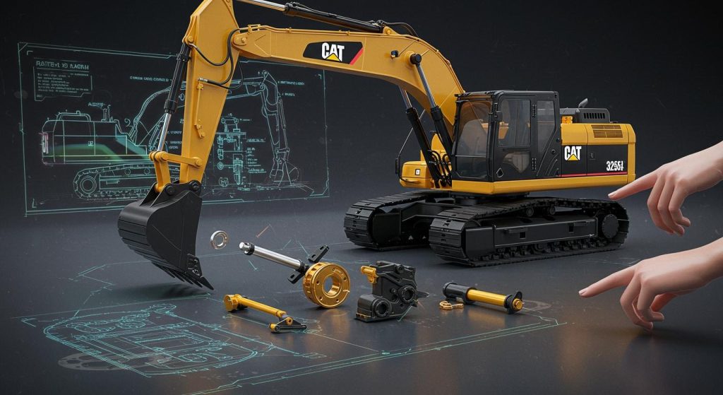 How to Choose the Right Cat 325L Excavator Parts for Your Machine