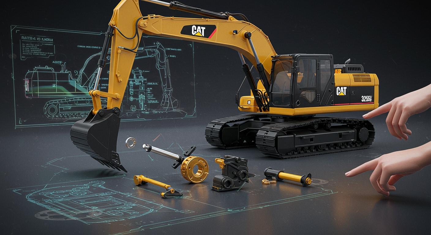 How to Choose the Right Cat 325L Excavator Parts for Your Machine