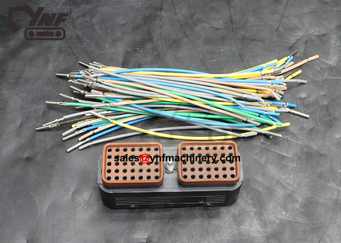 Komatsu PC360-11 plug 70 pin female connector with wires
