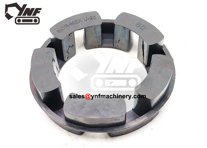 Durable rubber coupling NOR-MEX U-20 80 YNF17436 excavator connector