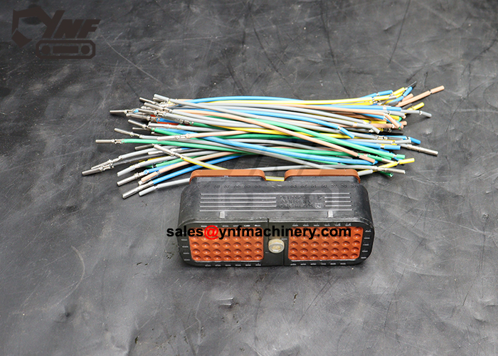 aftermarket excavator connector 70 pin plug harness set