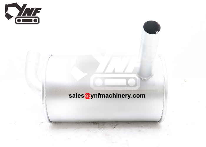 Durable excavator muffler tube E305.5 noise-reduction exhaust part