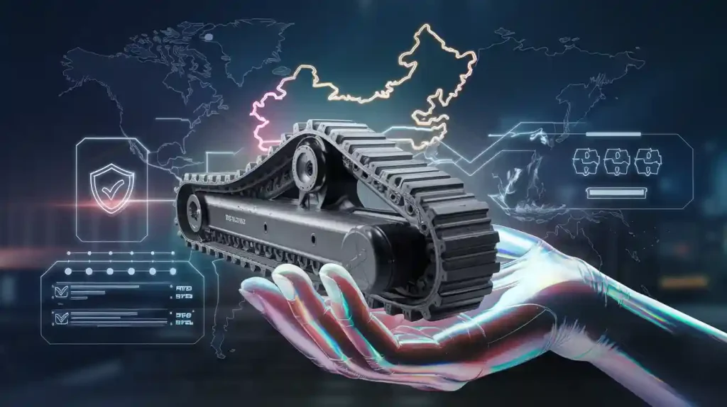 How to Identify Trustworthy Excavator Track Parts Vendors from China