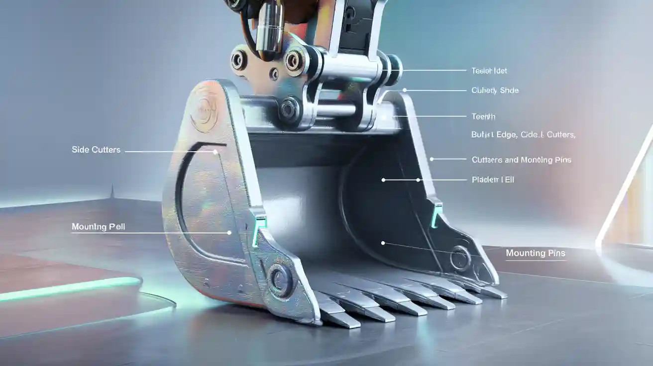 Most Common Mini Excavator Bucket Parts and Their Functions