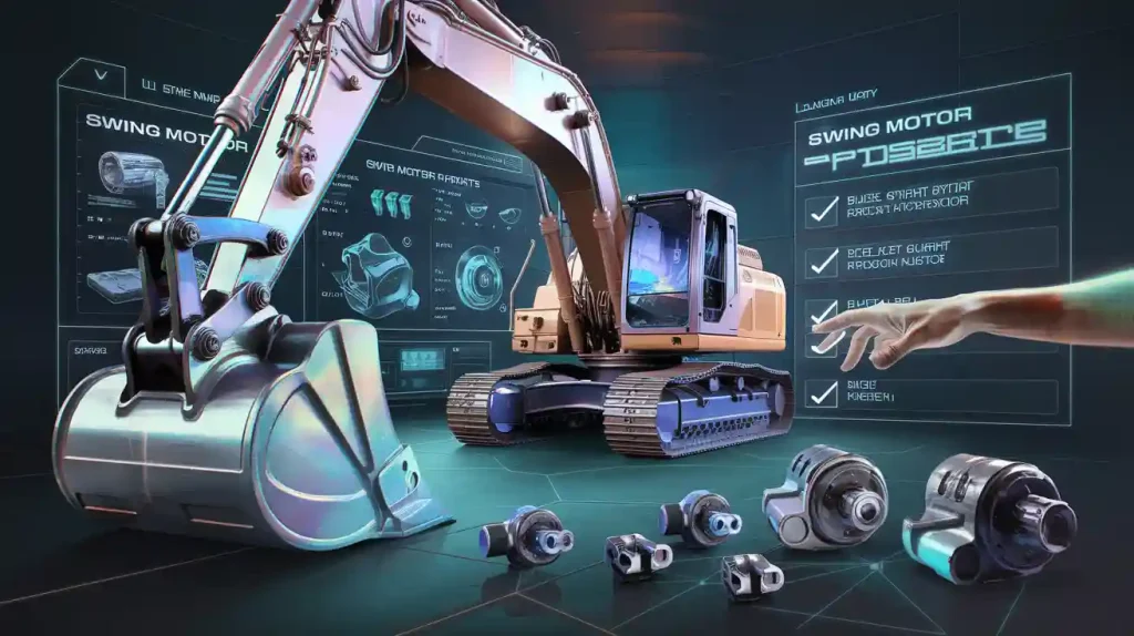 How to Choose the Right Excavator Parts Swing Motor for Your Machine