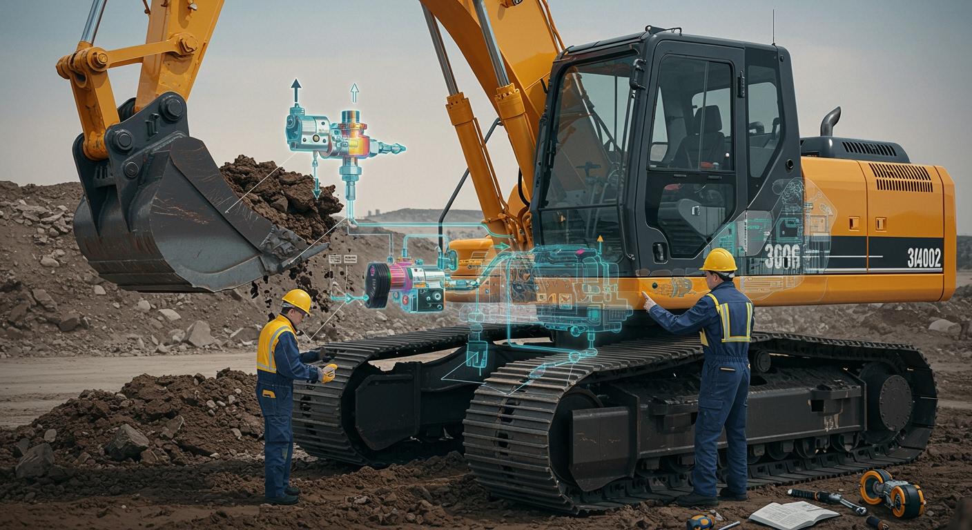 How to Identify the Working Process of an Excavator Hydraulic Pump Regulator