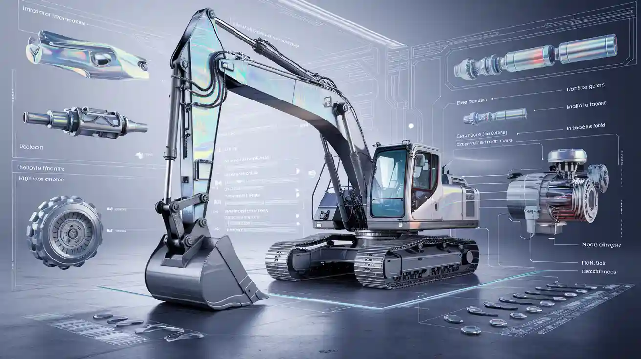 Excavator Machinery Parts Breakdown for Beginners