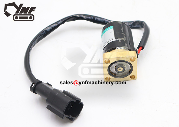Durable hydraulic solenoid valve for Komatsu WA380-3 loader 24V replacement
