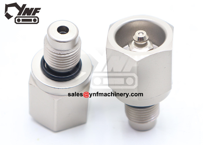 Excavator undercarriage grease adjuster valve YNF17166 replacement