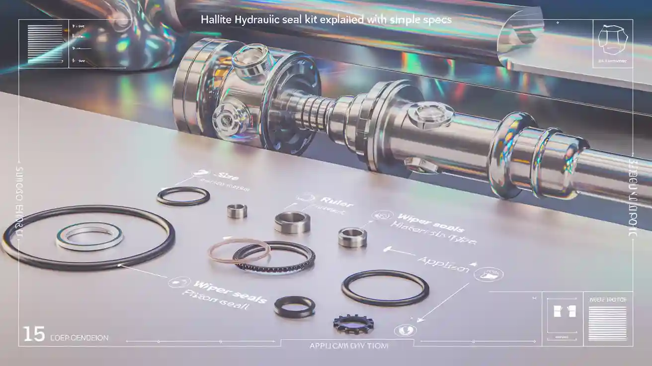 Hallite hydraulic seal kits explained with simple specs