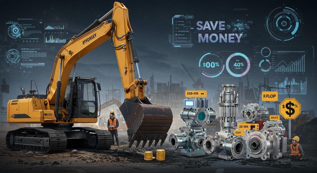 USA excavator hydraulic pump options that save you money