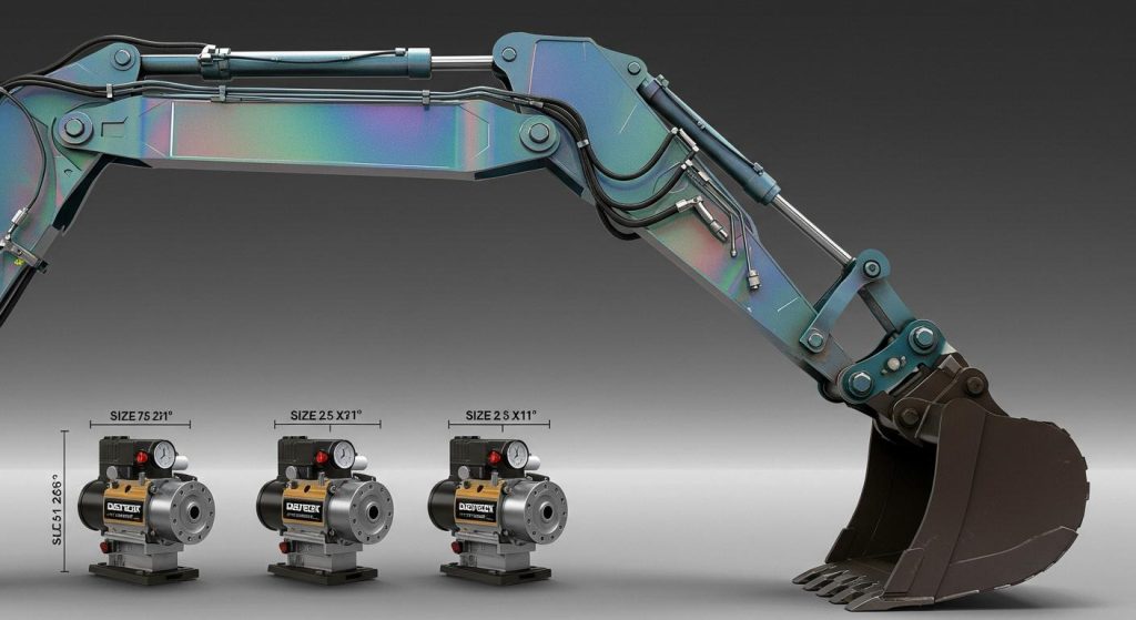 Standard excavator hydraulic pump sizes you should know