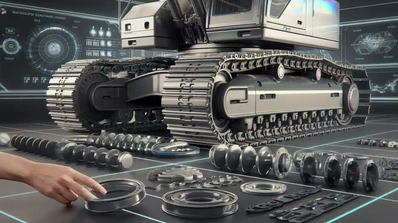 How to Select the Best Crawler Excavator Undercarriage Parts for Your Machine