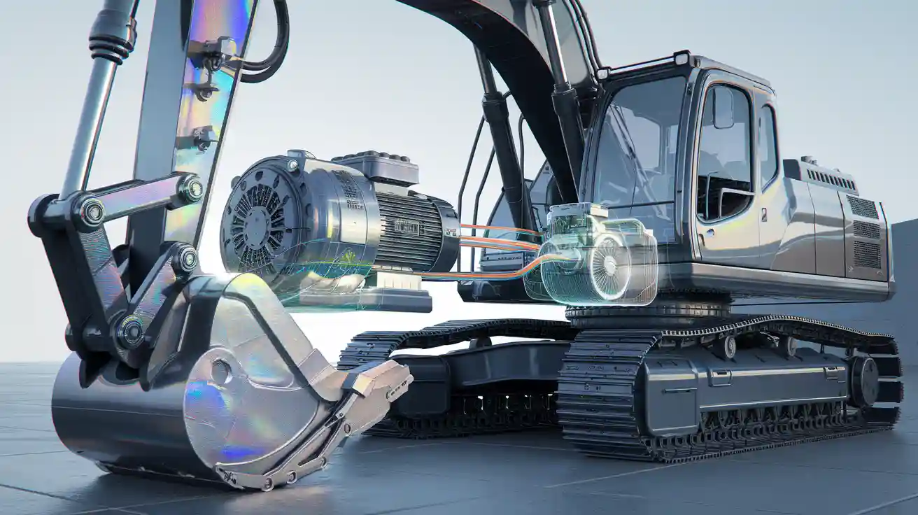 How Electric Motors and Hydraulic Pumps Work Together in Excavators