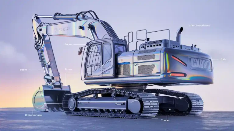 Excavator Frame Parts Explained for Beginners