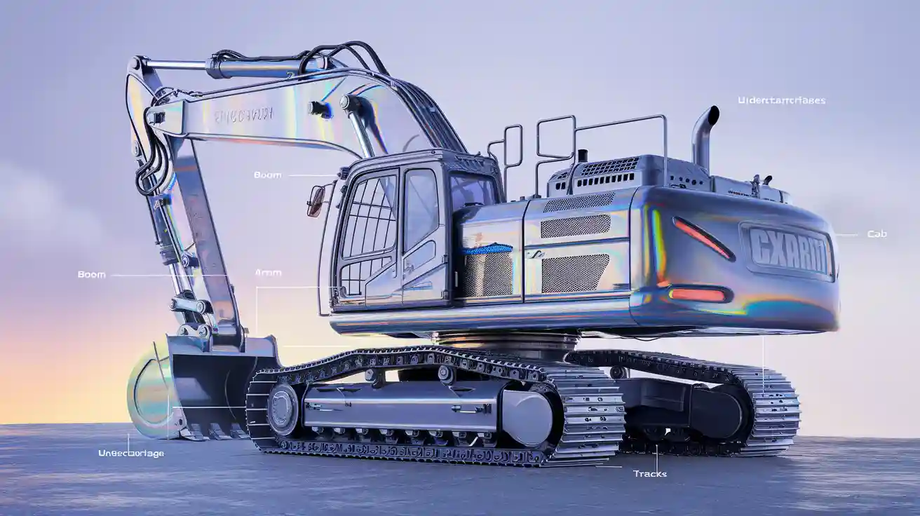 Excavator Frame Parts Explained for Beginners