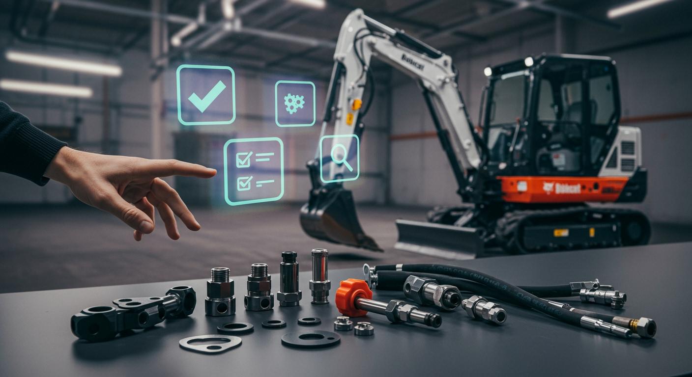 How to Make Smart Choices When Buying Bobcat Mini Excavator Hydraulic Parts