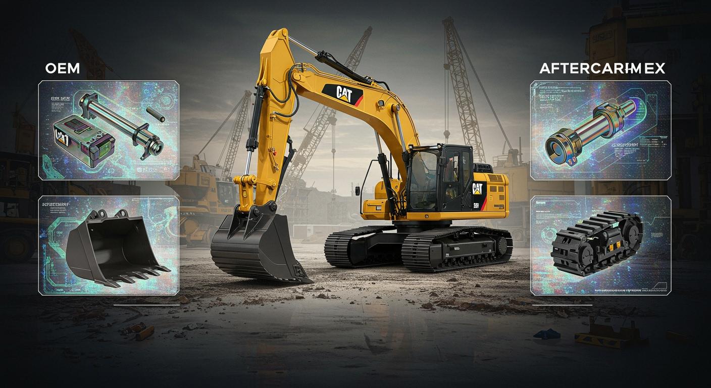 Cat 325 Excavator Parts Showdown OEM Versus Aftermarket Options