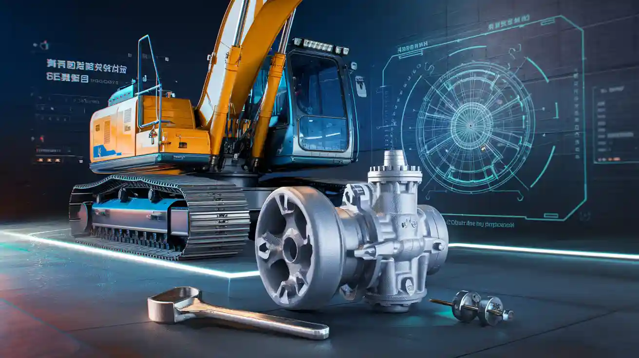 Chinese excavator hydraulic pump upgrade made simple
