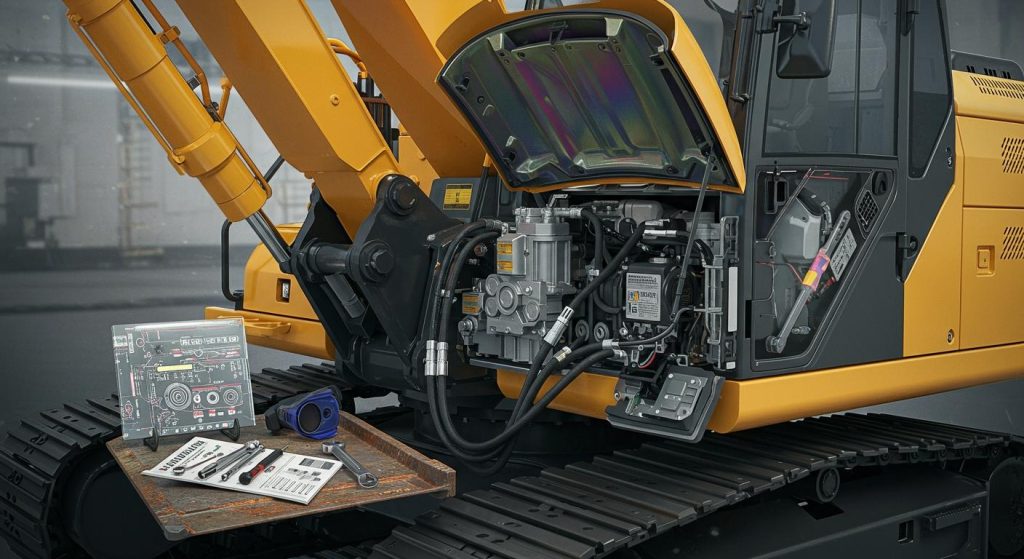 How to Troubleshoot and Repair Excavator Hydraulic Pumps