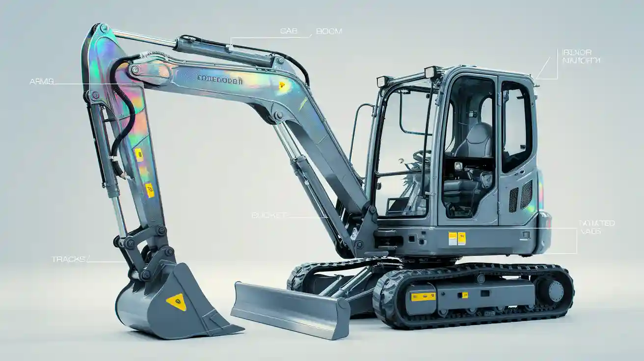 Essential Mini Excavator Body Parts Explained