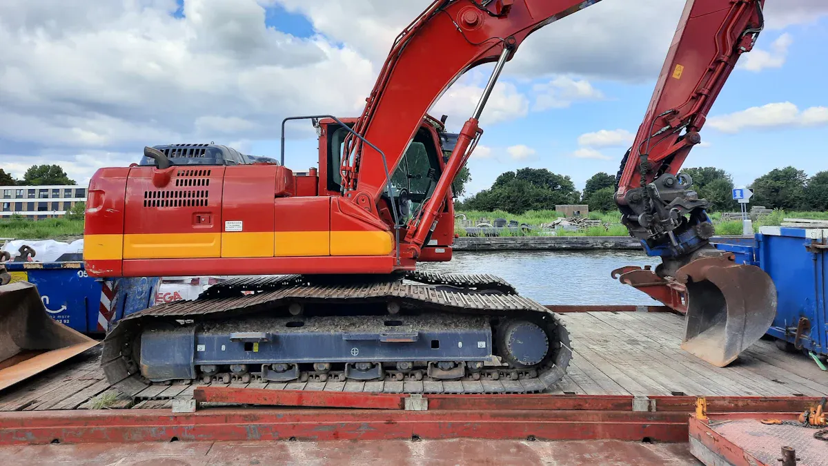 How Excavator Hydraulics Work