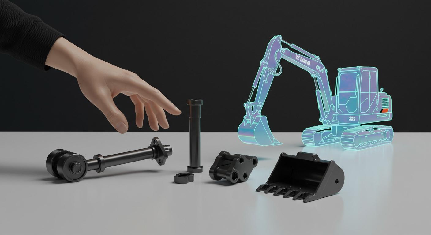 Bobcat 335 excavator parts made easy for you