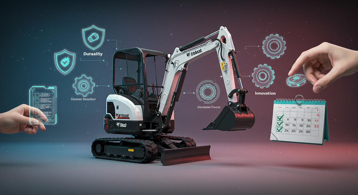 How to Select Durable Parts for Your Bobcat E42 Mini Excavator in 2025
