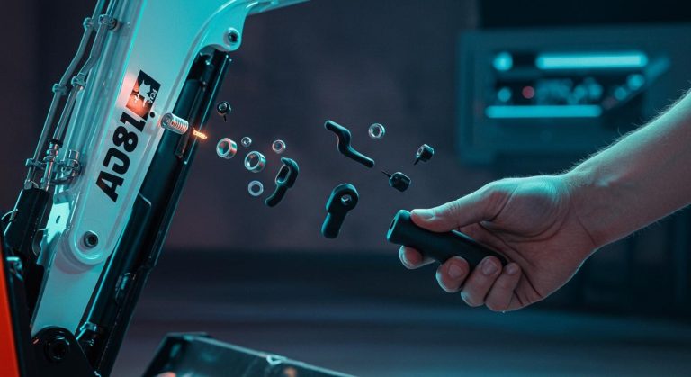 Bobcat 331 mini excavator handle parts made easy for everyone