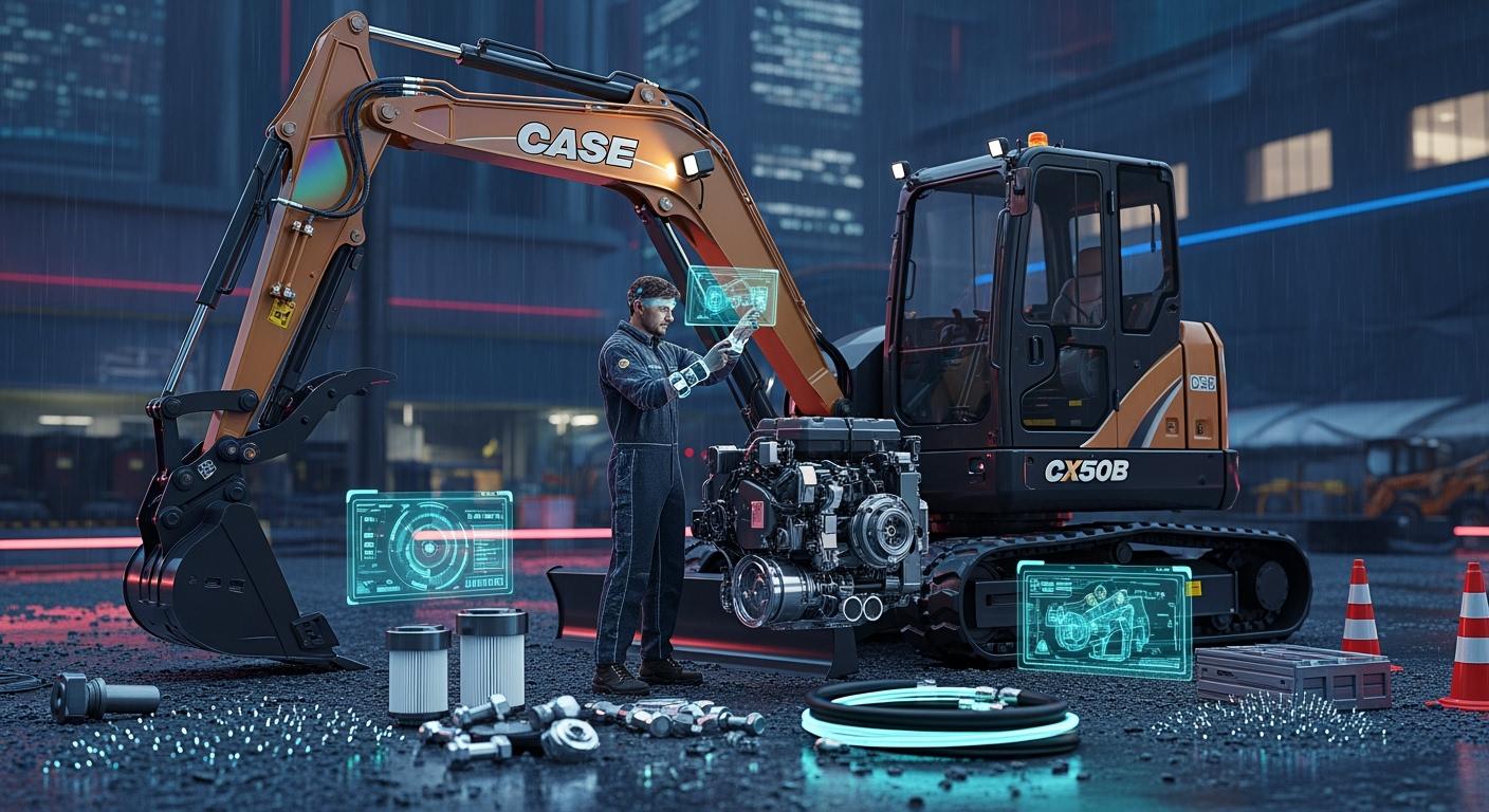 Essential Tips for Maintaining Your Case CX50B Excavator with Quality Parts