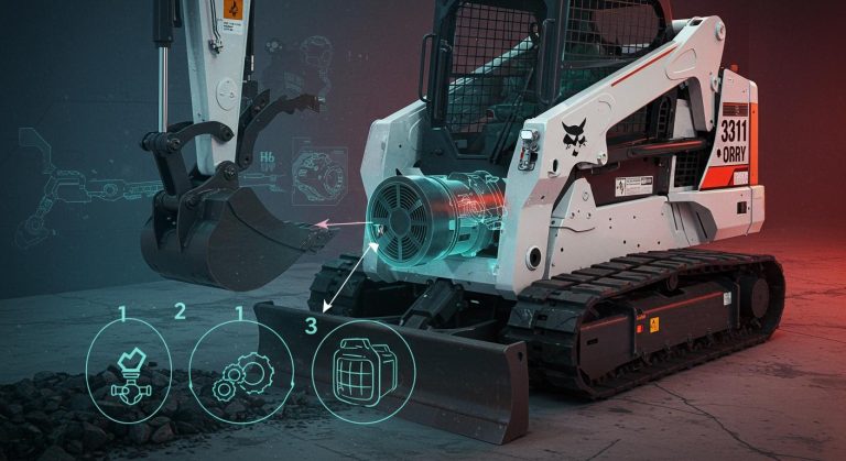 3 simple steps for bobcat parts 331 excavator blower motor fix