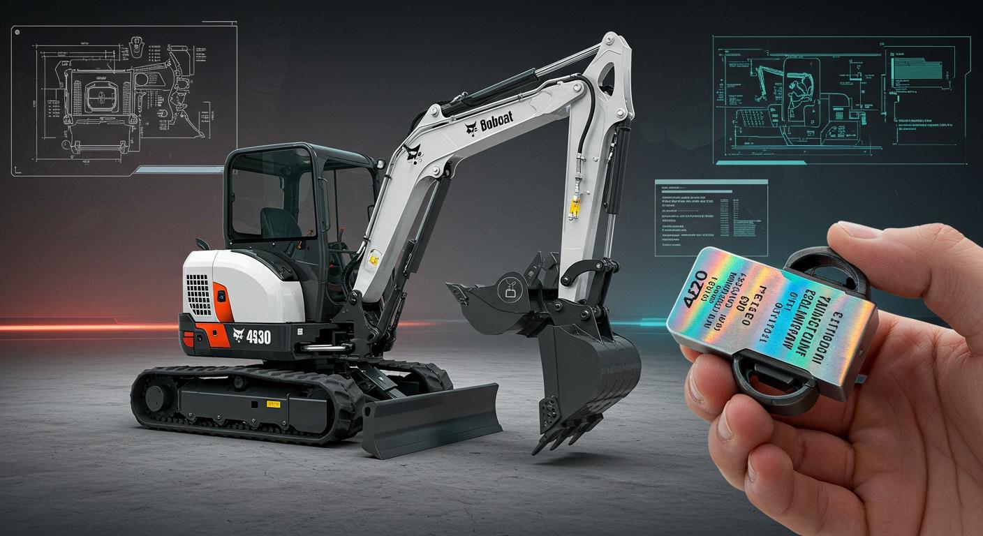 How to Identify Genuine Bobcat 430 Mini Excavator Parts