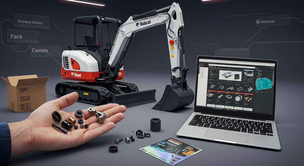 How to find and buy small parts for your Bobcat 331 mini excavator