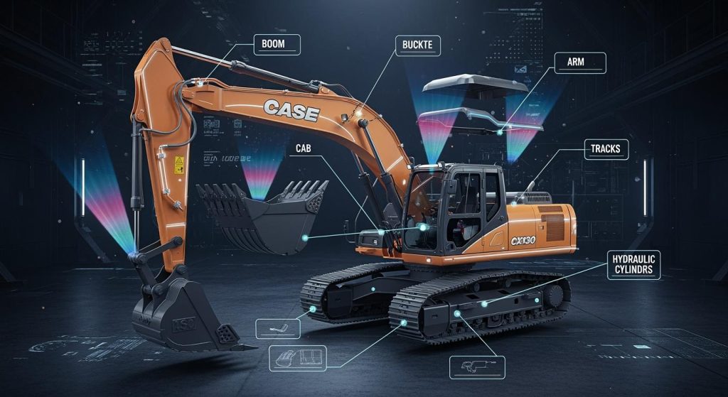 A complete guide to Case CX130 excavator parts and their functions