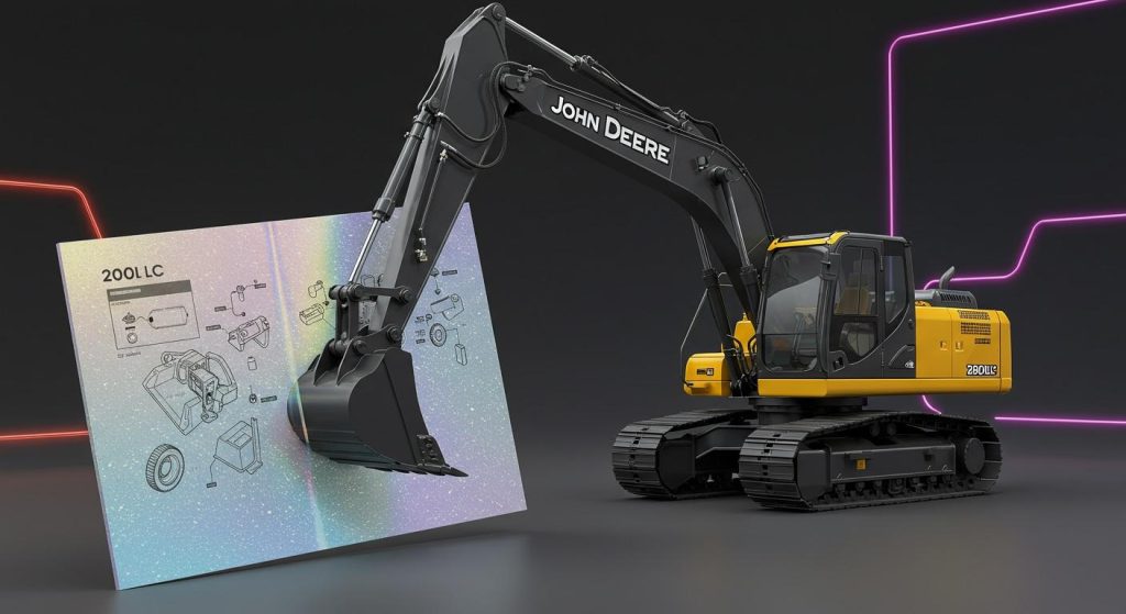 2007 John Deere 200LC Excavator Parts Manual Made Simple