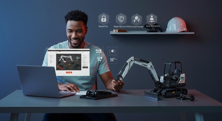 Bobcat mini excavator parts online made easy and safe