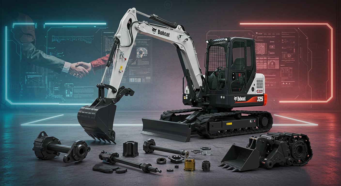 Bobcat 325 excavator used parts made easy with trusted suppliers