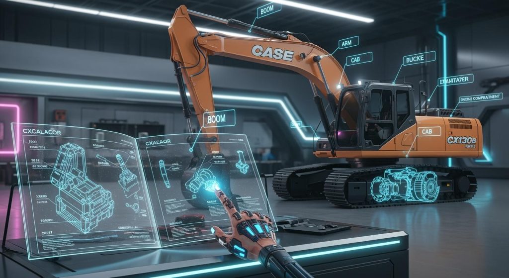 Case CX130B Tier 3 Excavator Parts Catalog Made Simple