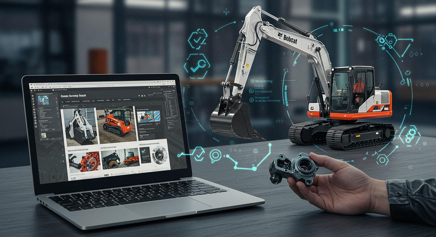 How to Find Reliable Used Bobcat Excavator Parts Online