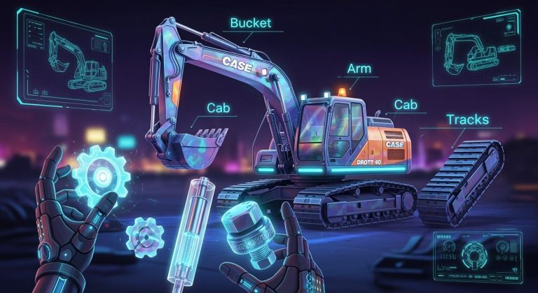 Case Drott 40 excavator parts made simple for everyone